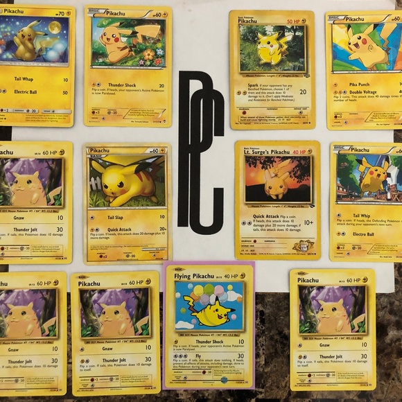 Pokemon Other - Pokemon Pikachu 1999-2019 Trading Card Collection